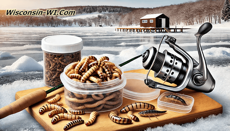 Waxworms Fishing Wisconsin