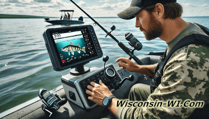 Wisconsin Walleye Fishing Fish Finder