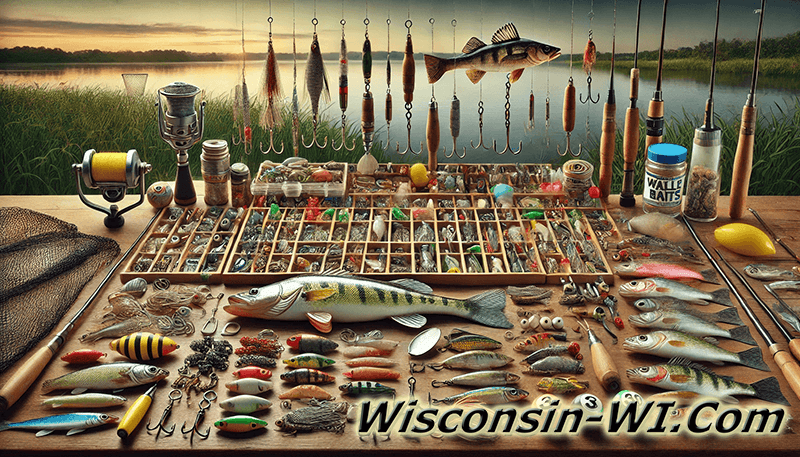 Wisconsin Walleye Fishing Gear Lures & Tackle