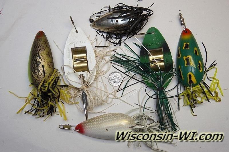 Fishing Spoons used in Wisconsin