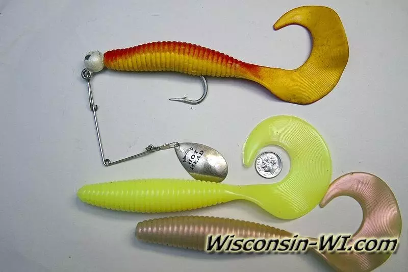 Photo of Spinner bait with rubber twister tail