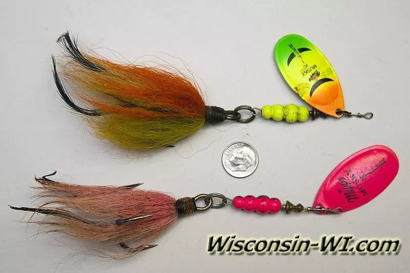 Photo of Big Bucktails also known as Inline Spinners