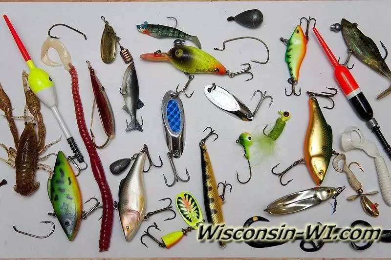 Photos of Walleye Fishing Lures and Tackles